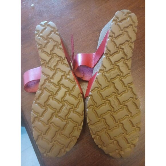 Yokono Spain Made Womens 8 Suede Sandals Slides Wedges Comfort Walking Shoes New - Picture 4 of 4